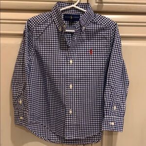 Polo Ralph Lauren gingham button-down shirt